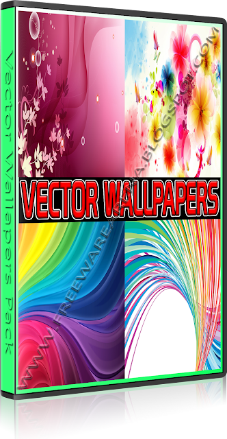 Best 100 FHD Vector Wallpapers Pack DVD Cover