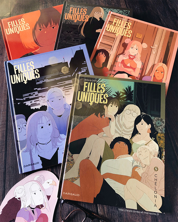 Bd ado : Filles uniques - tome 4 et 5