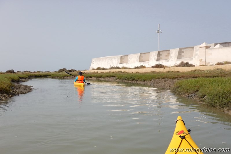 La Magdalena - Caño del Carrascón - Gallineras - Caño de Sancti Petri