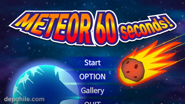 Meteor 60 seconds v2.0.9 Süre, Hız Hileli Mod Apk İndir