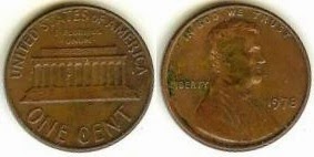Moeda dos EUA de 1978 - 1 cent