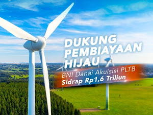  Dukung Transisi Energi Hijau, BNI Danai Akuisisi PLTB Sidrap oleh Barito Group