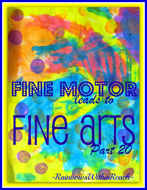 photo of: Fine Motor Friday: Fine Motor Leads to Fine Arts, Issue #20, Insects, bugs and buzzy things