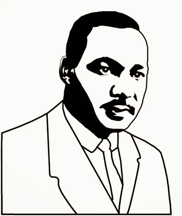 Print Free Heroes Biography of Martin Luther King Coloring Pages | New