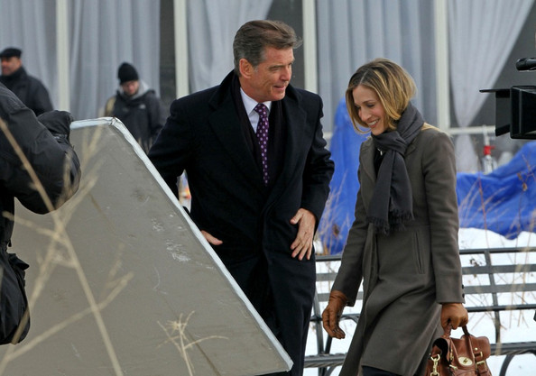 pierce brosnan 2011. Pierce Brosnan and Sarah