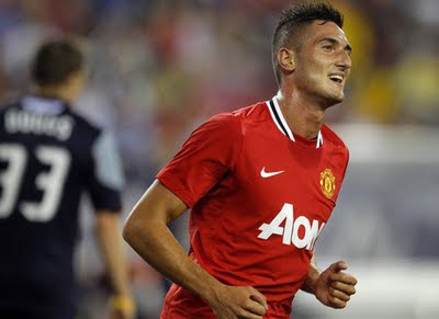 Federico Macheda Man Utd Tour USA