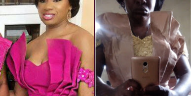 What a tailor did to a woman's dress