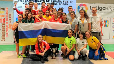 Canarias destaca en el Campeonato Nacional de Halterofilia Sub-17