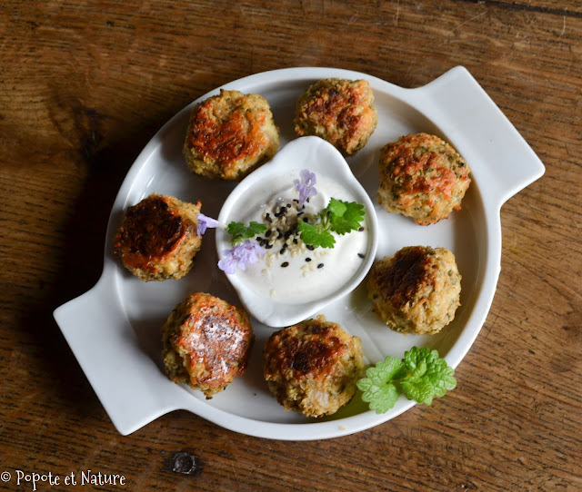 Boulettes de chou fleur au lierre terrestre - IG bas  © Popote et Nature