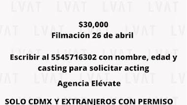 CASTING en CDMX: Se buscan HOMBRES y MUJERES entre 25 a 55 años de edad para campañas publicitarias diferentes 2023