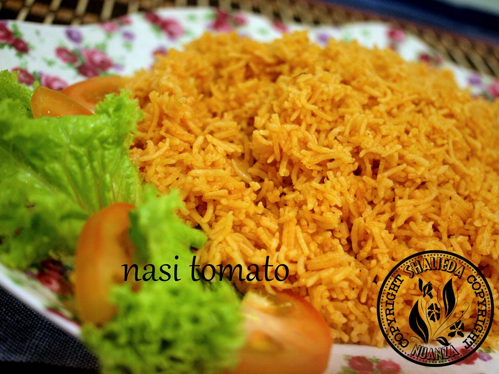 Pesona Cinta Cida de'Nuanza: nasi tomato