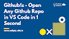 Turn your Github Repo into VSCode Editor | Github1s