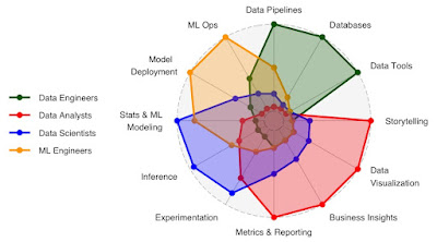 Data Team - Roles and Responsibilities Spider Chart