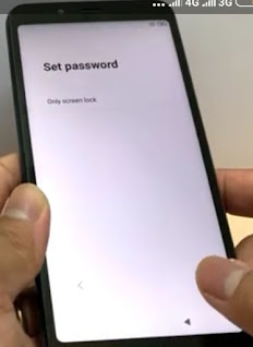 Atur Password Xiaomi 4A, 5A, 6A, 7A