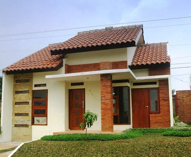  50 bentuk  amp model rumah  minimalis  sederhana  di  