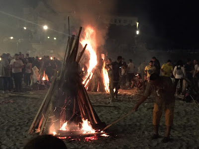 St John Even Bonfires in Corunna (Spain)  http://evpita.blogspot.com/2017/06/st-john-even-bonfires-hogueras-de-san.html  by E.V.Pita (2017)  Hogueras de San Juan 2017 en A Coruña  Lumeiradas de San Xoán 2017 nas praias de Riazor e Orzán  por E.V.Pita (2017)