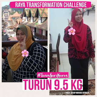 Testimoni Kurus dengan Herbalife Terkini 2018 : EDISI KURUS SEBELUM RAYA