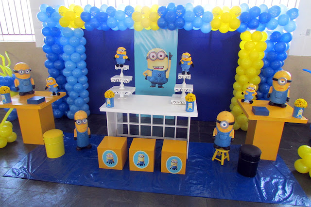 Festa Minions: Decoração de festa infantil Minions
