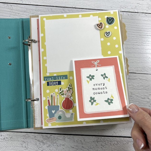 Scrapbook Album and Yearly Planner Page