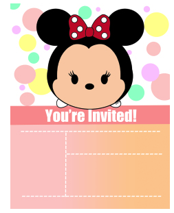 Daisy Celebrates Tsum Tsum Birthday Party Printables Daisy Celebrates Tsum Tsum Birthday Party Printables