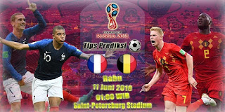 Prediksi Prancis Vs Belgia 11 Juli 2018