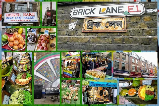 Places to visit near Tower Bridge: Brick Lane