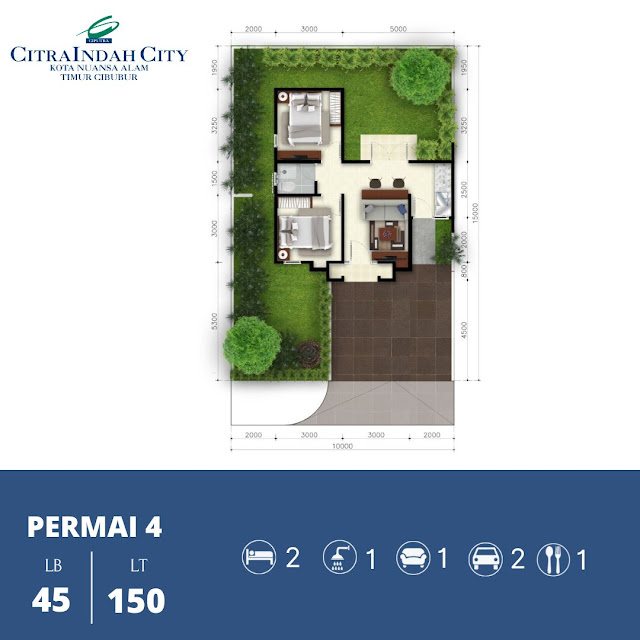 Cluster Bukit PERMAI (RE Platinum) Citra Indah City - mulai 555 jtan