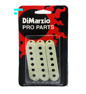 Dimarzio DM2000MG, Vintage Strat Pickup Cover - MINT GREEN