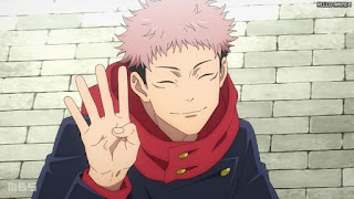 呪術廻戦 アニメ 2期6話 虎杖悠仁 笑顔 Jujutsu Kaisen Episode 30 JJK