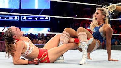 Ronda Rousey Charlotte Flair WrestleMania 35