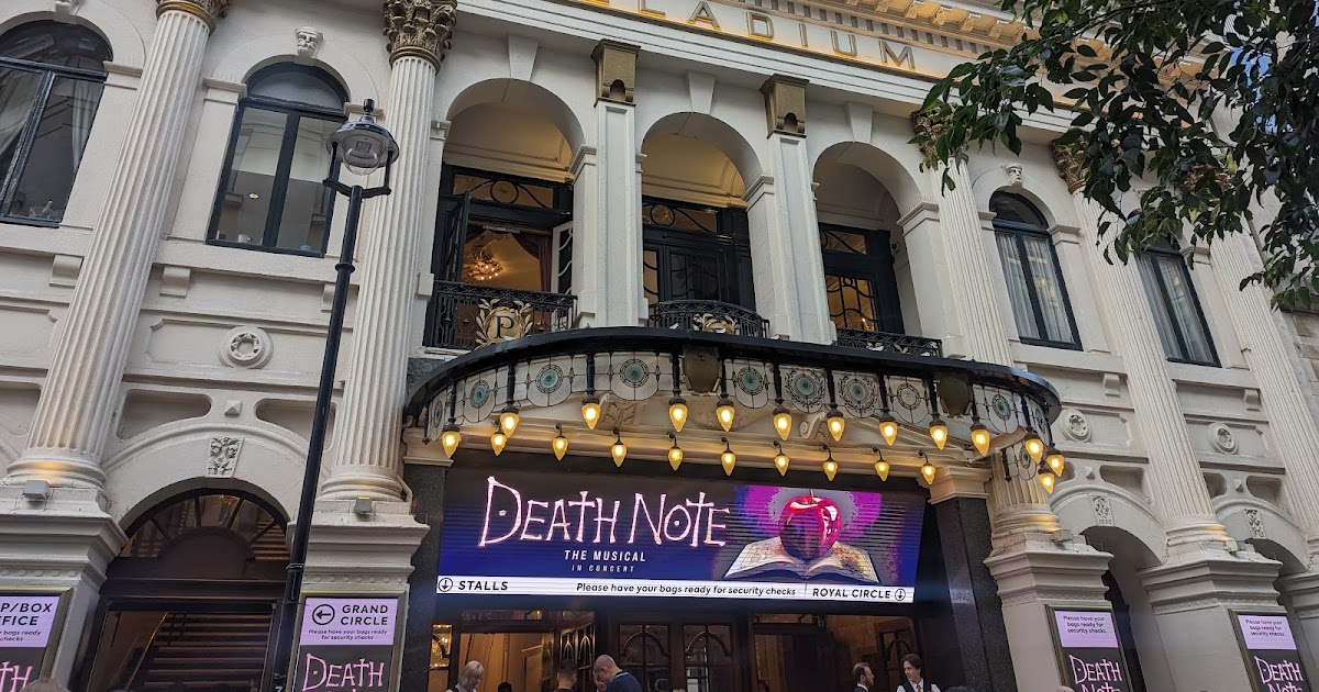 Death Note The Musical Tickets - The London Palladium, London – Official  Box Office