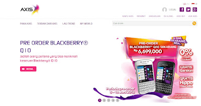 BlackBerry Q10 Axis