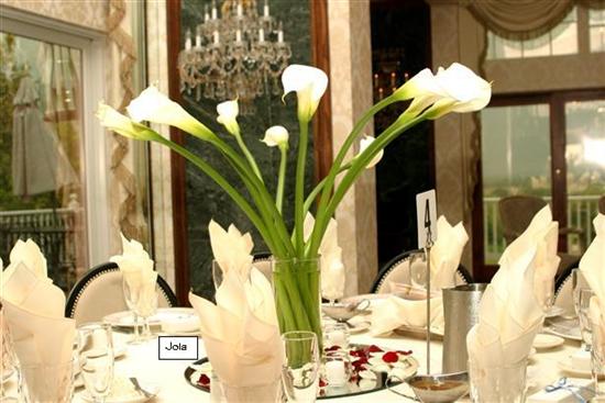 Calla Lily Centerpieces