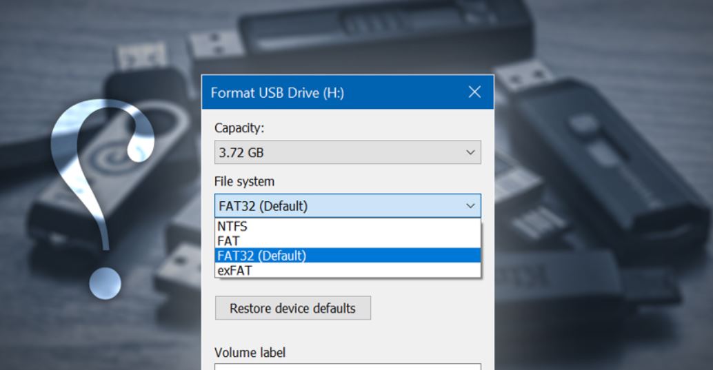 كيفية إختيار أفضل نظام ملفات File System للفلاش ميموري Usb عند