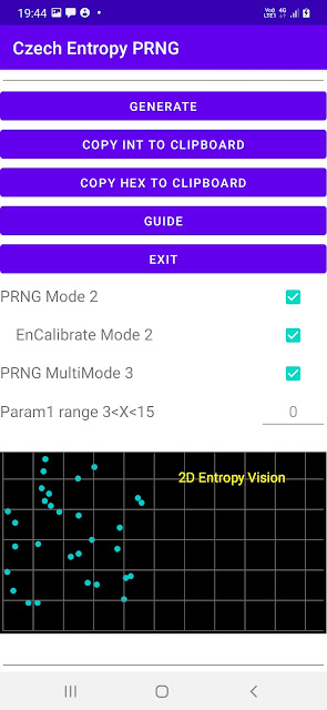 Czech Entropy PRNG