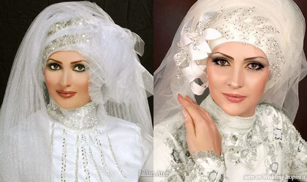 Many believe that the traditional white wedding veil in the same way 