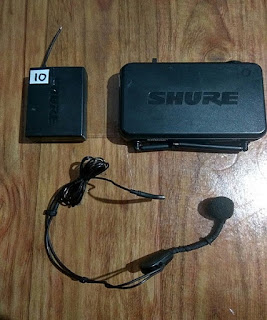 Sewa Mic Headset Shure SVX, Headdmic