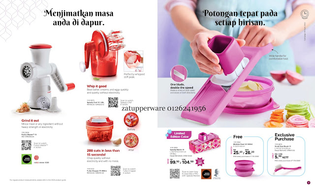 Tupperware Catalog 1st - 30th April 2022