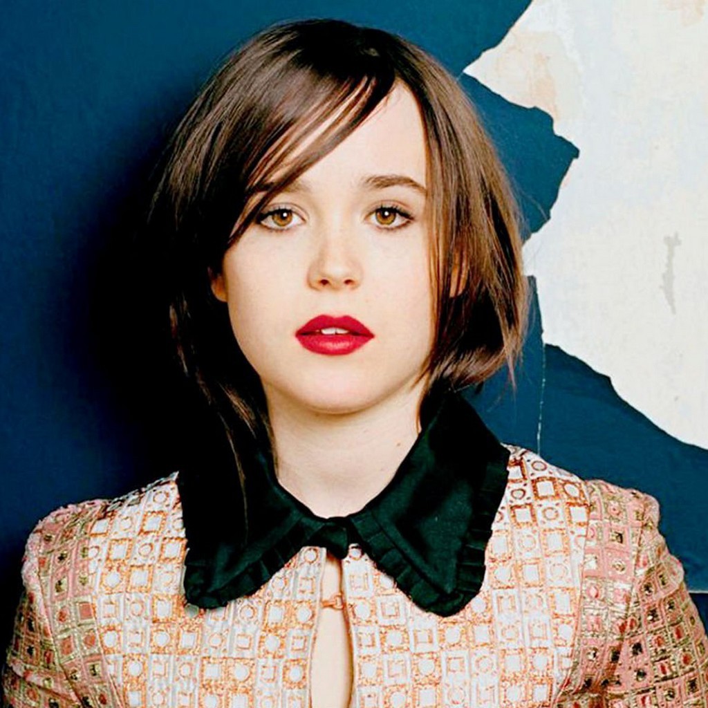 Canadian actress Ellen Page iPad wallpapers 1024x1024 (02) title=
