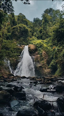 Air Terjun Lemutu Desa Tanjung Bulan Kecamatan Tanjung Agung Kabupaten Muara Enim Sumatera Selatan