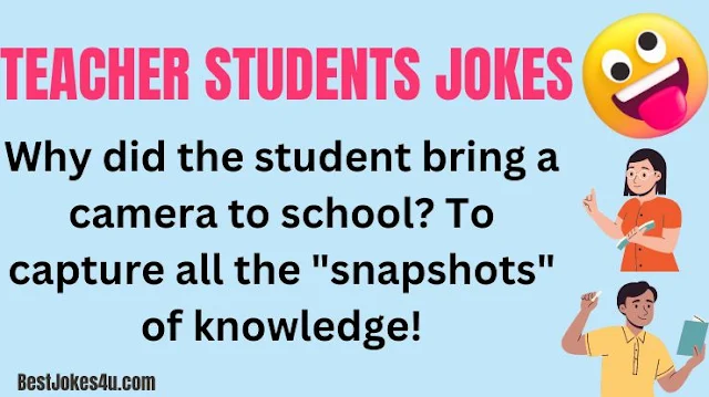 Teacher and student jokes in English