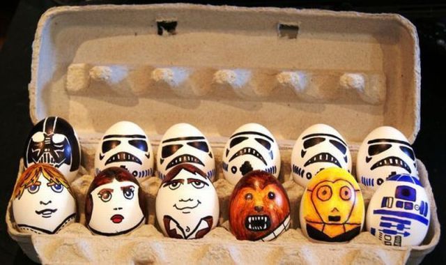 faire des oeufs star wars