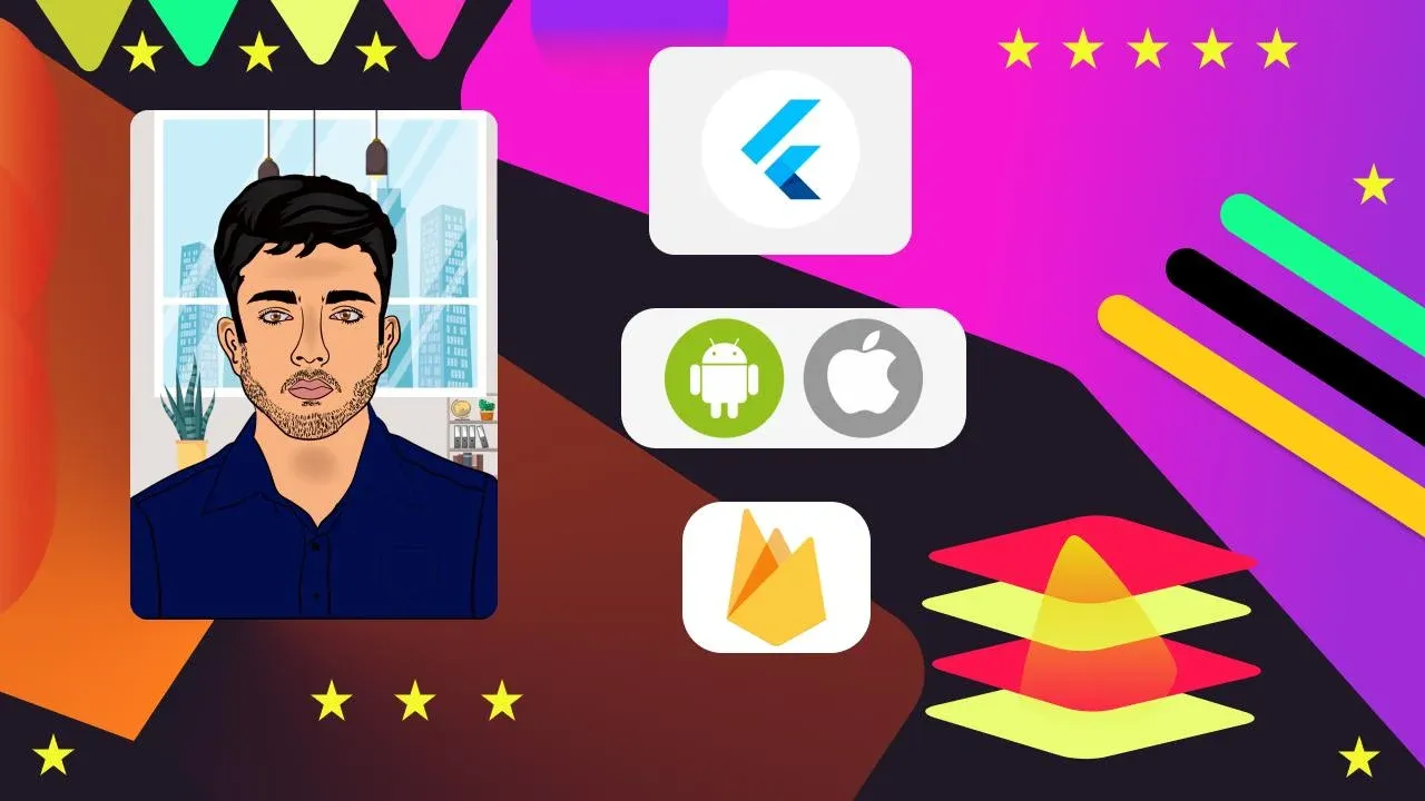 Learn Mobile App Development with Flutter in English