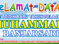 Banner_Selamat Datang di SMP Muhammadiyah Banjarsari_2015