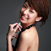 Akina Minami black open back dress
