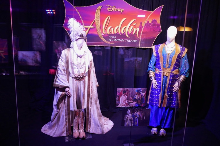 Aladdin film costumes El Capitan Theatre
