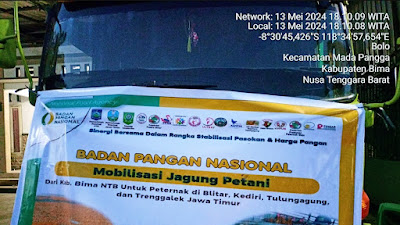 Sejak Akhir April 2024, Kabupaten Bima Kirim 275 Ton Jagung Ke Pulau Jawa 