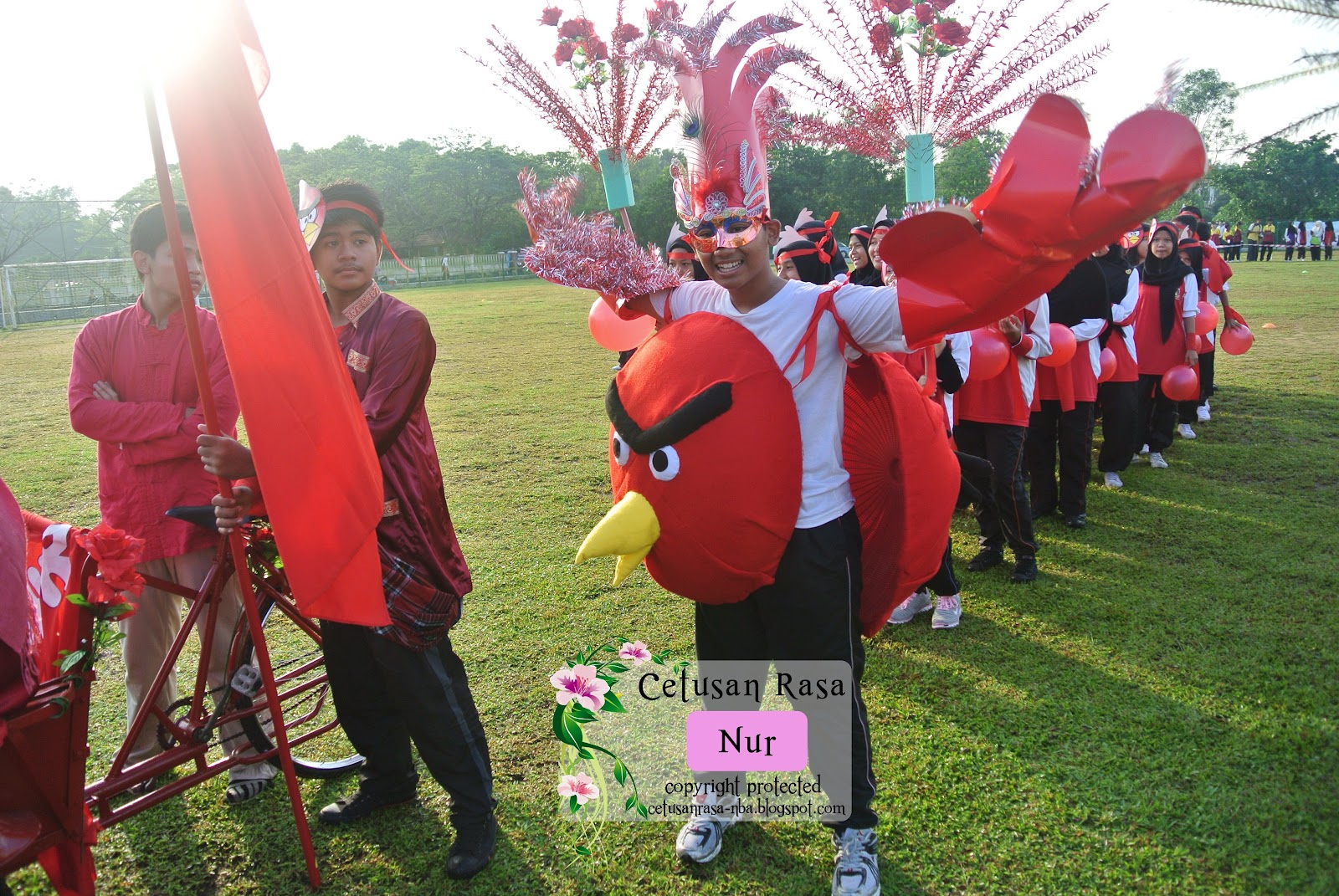 Cetusan Rasa: Kemeriahan Hari Sukan 2012 - Maskot Perbarisan