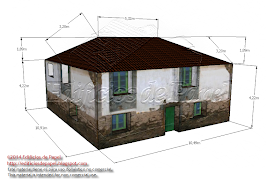 Theoretical dimensions of the real house