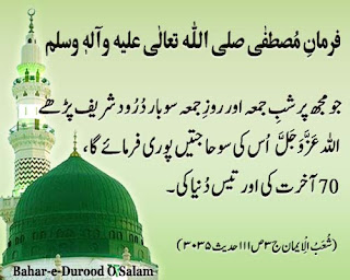 Durood  shareef Ki Fazilat